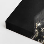 cuadro canvas expresión artística humana reflejo metalico estilo contemporáneo