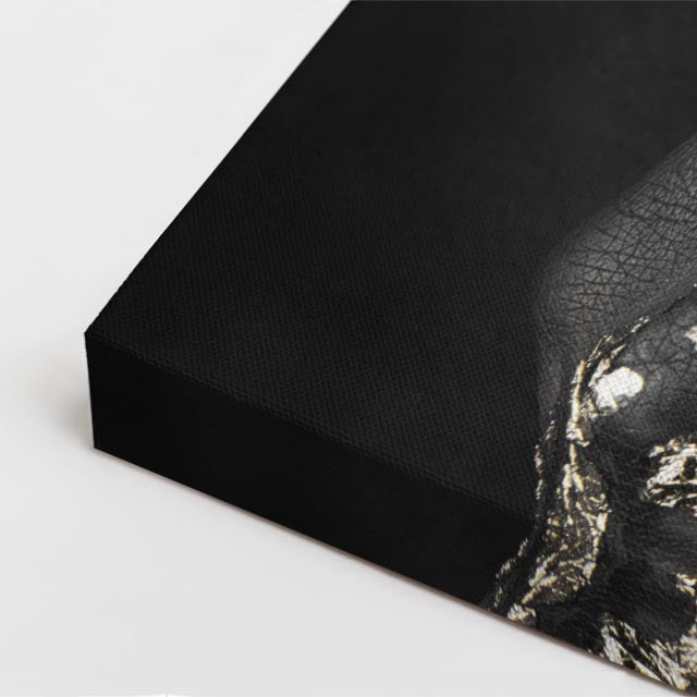 cuadro canvas expresión artística humana reflejo metalico estilo contemporáneo
