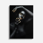 cuadro canvas expresión artística humana sombra elegante estilo contemporáneo