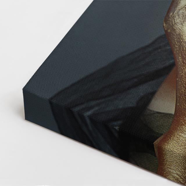 cuadro canvas expresión artística humana piel de cobre estilo contemporáneo