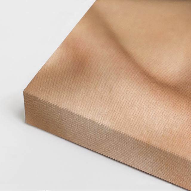 cuadro canvas expresión artística humana mitad pasion estilo contemporáneo