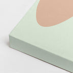 cuadro canvas floral y botanico lirio salvia estilo contemporaneo