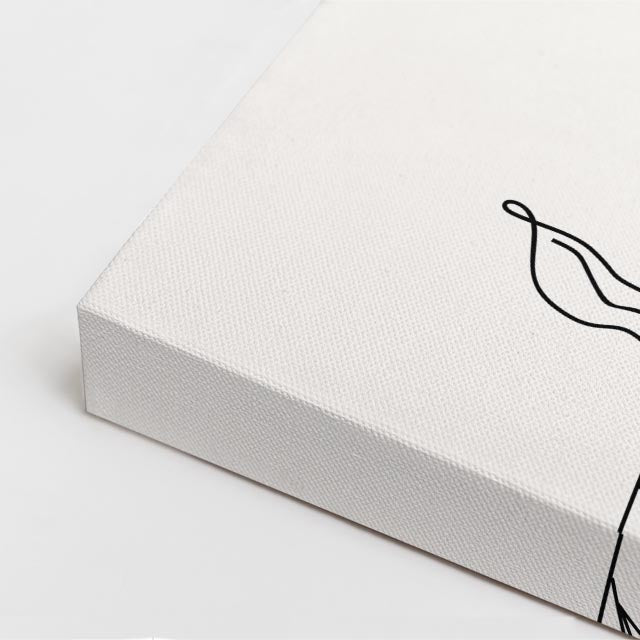 cuadro canvas floral y botanico jardin carmesi estilo contemporaneo