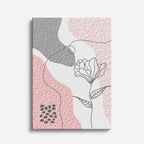 cuadro canvas floral y botanico petalo grabado estilo contemporaneo