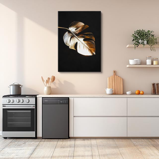 cuadro canvas floral y botanico duo monstera estilo contemporaneo