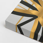 cuadro canvas floral y botanico estrella tropical estilo contemporaneo