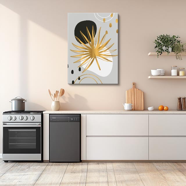 cuadro canvas floral y botanico destello botanico estilo contemporaneo