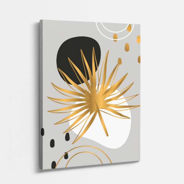 cuadro canvas floral y botanico destello botanico estilo contemporaneo