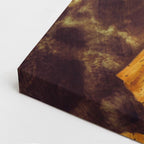 cuadro canvas floral y botanico musa girasol estilo contemporaneo