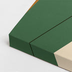 cuadro canvas ilustracion humana gafas verdes estilo contemporaneo