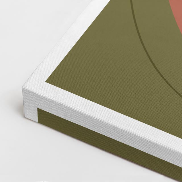 cuadro canvas ilustracion humana marco botanico estilo contemporaneo
