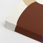 cuadro canvas ilustracion humana diadema azul estilo contemporaneo