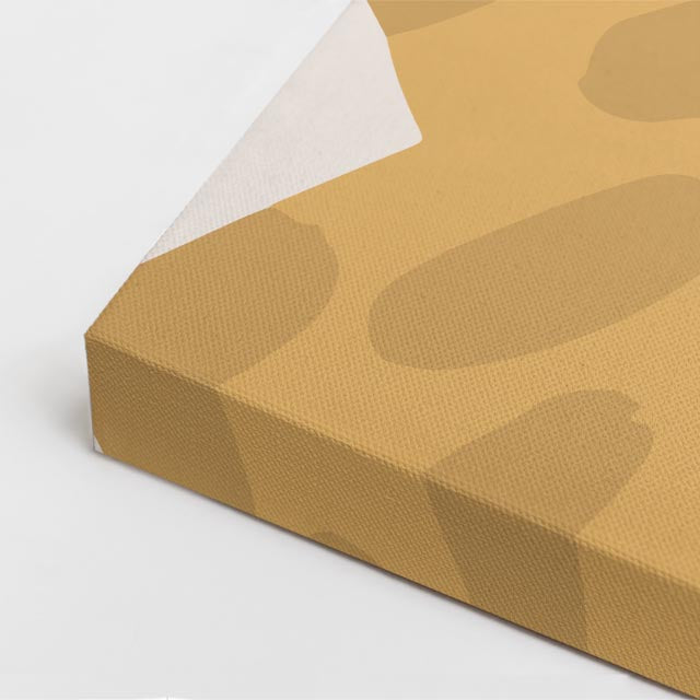 cuadro canvas ilustracion humana leopardo lila estilo contemporaneo