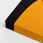 cuadro canvas ilustracion humana melena ambar estilo contemporaneo