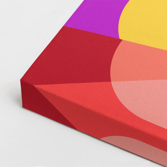 cuadro canvas ilustracion humana rubia neon estilo contemporaneo