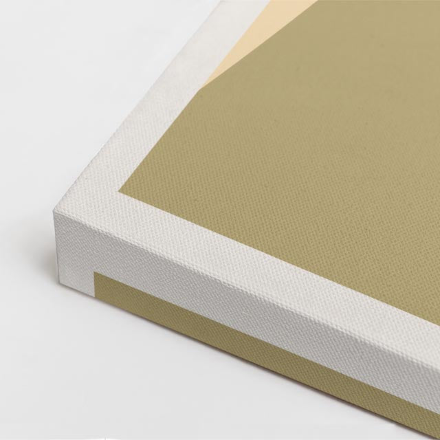 cuadro canvas ilustracion humana noir crema estilo contemporaneo