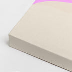 cuadro canvas ilustracion humana fleco lavanda estilo contemporaneo