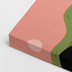 cuadro canvas ilustracion humana mono de cobre estilo contemporaneo