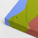 cuadro canvas ilustracion humana luz de arena estilo contemporaneo