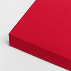 cuadro canvas ilustracion humana rojo cobalto estilo contemporaneo