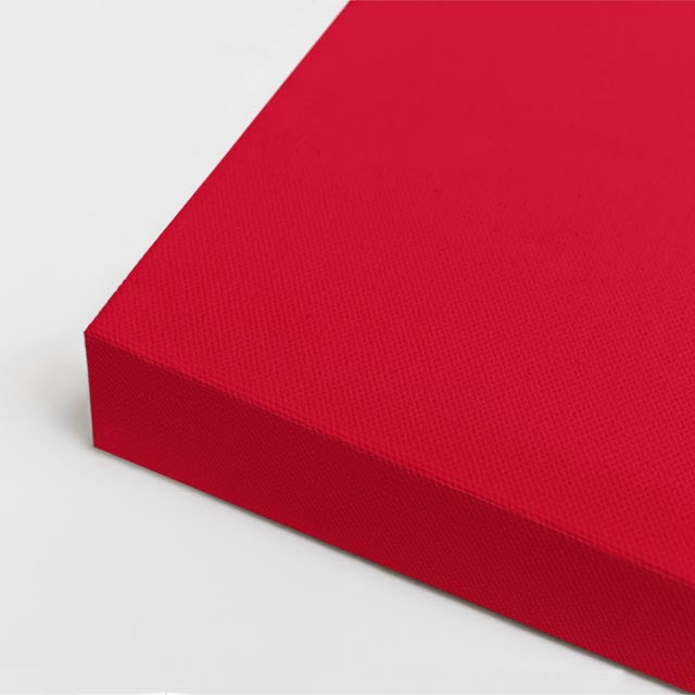 cuadro canvas ilustracion humana rojo cobalto estilo contemporaneo