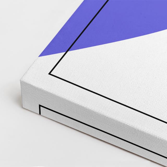 cuadro canvas ilustracion humana lazo dorado estilo contemporaneo