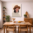 cuadro canvas ilustracion humana pamela arena estilo contemporaneo