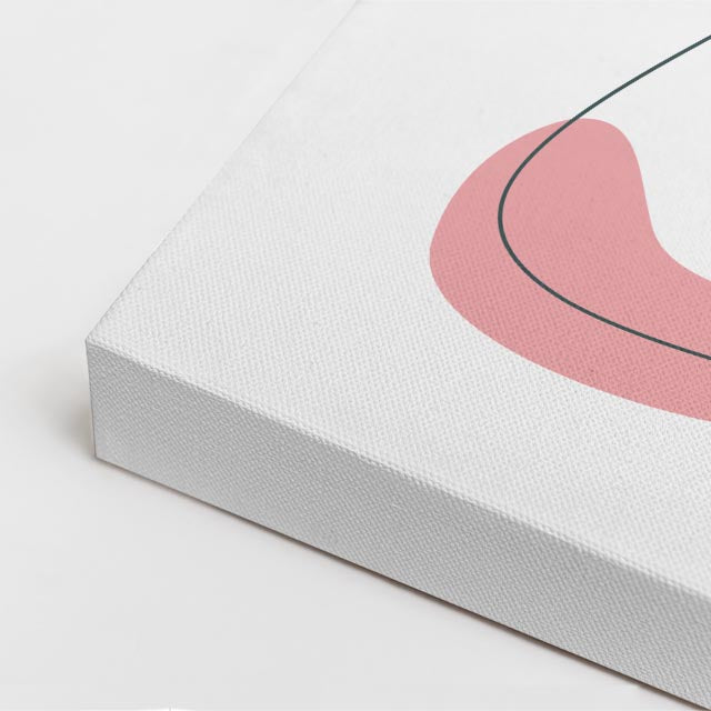 cuadro canvas ilustracion humana espalda serena estilo contemporaneo