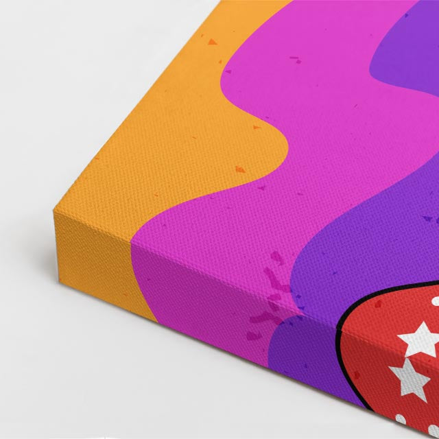 cuadro canvas ilustracion humana fantasia solar estilo contemporaneo