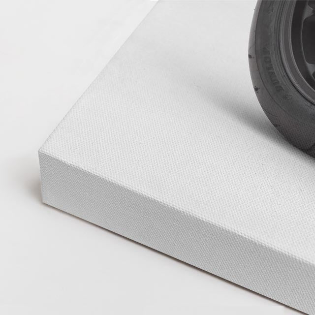 cuadro canvas vehículos naked negra sin límites horizontal