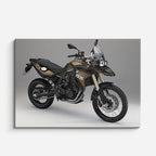 cuadro canvas vehículos enduro café tierra libre horizontal