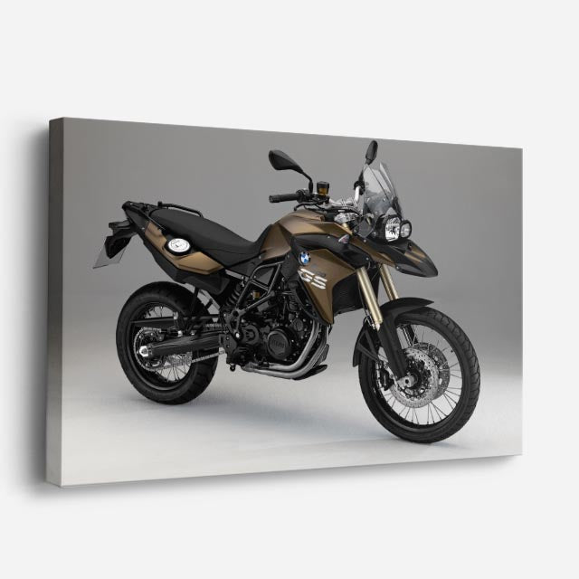 cuadro canvas vehículos enduro café tierra libre horizontal