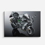 cuadro canvas vehículos hypersport gris viento puro horizontal