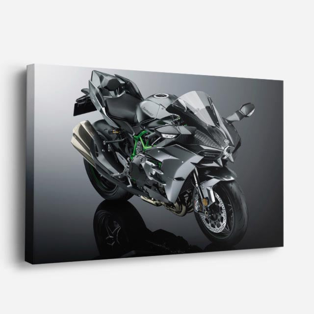 cuadro canvas vehículos hypersport gris viento puro horizontal