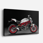 cuadro canvas vehículos monster blanca espíritu libre horizontal