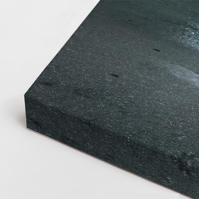 cuadro canvas vehículos naked negra lluvia nocturna horizontal