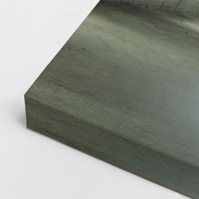 cuadro canvas vehículos naked verde pasillo moderno horizontal