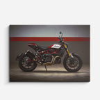 cuadro canvas vehículos classic fast póster vintage vertical
