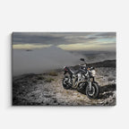 cuadro canvas vehículos naked gris horizonte abierto horizontal