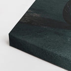 cuadro canvas vehículos naked verde trío nocturno horizontal