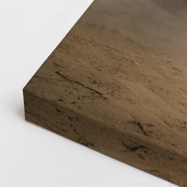 cuadro canvas vehículos scrambler negra madera apilada horizontal