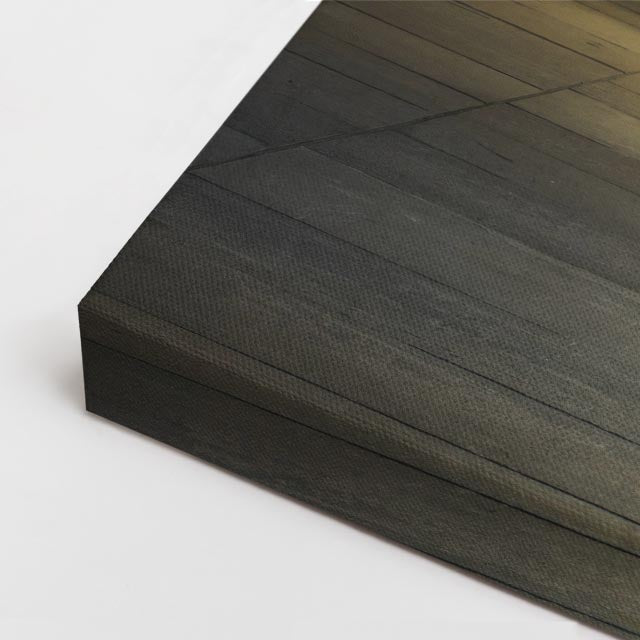 cuadro canvas vehículos naked verde foco de luz horizontal