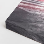 cuadro canvas vehículos iveco rojo ciudad europea horizontal