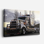 cuadro canvas vehículos western star cromado imponente horizontal