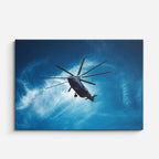 cuadro canvas vehículos apache azul cielo abierto horizontal