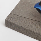 cuadro canvas vehículos audi rs azul tornasol horizontal