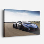 cuadro canvas vehículos lamborghini centenario gris horizontal