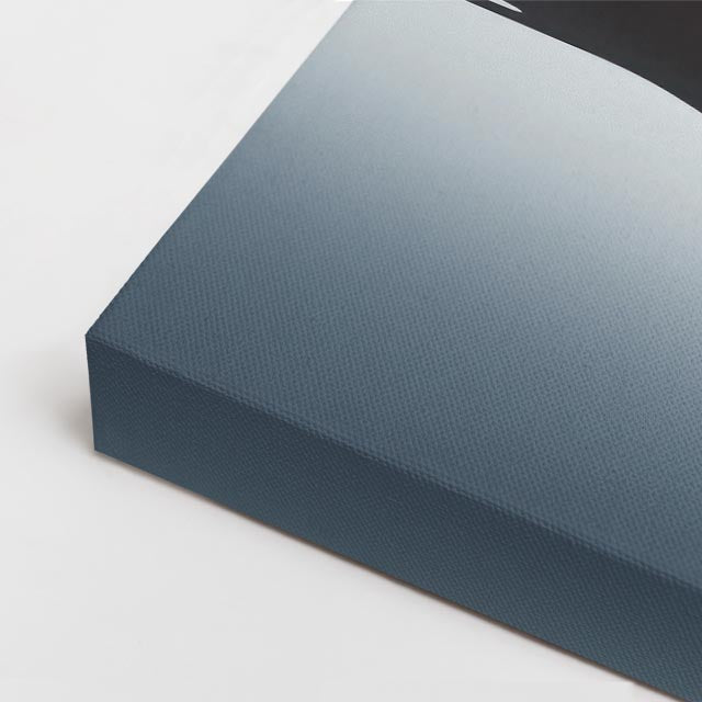 cuadro canvas vehículos bentley azul descapotable horizontal