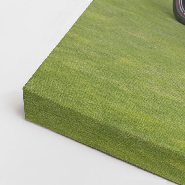 cuadro canvas vehículos mclaren rosa jardín verde horizontal