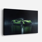 cuadro canvas vehículos lamborghini verde teal oscuro horizontal